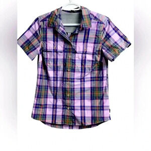 Eddie Bauer Short Sleeve Performance  Shirt Size small